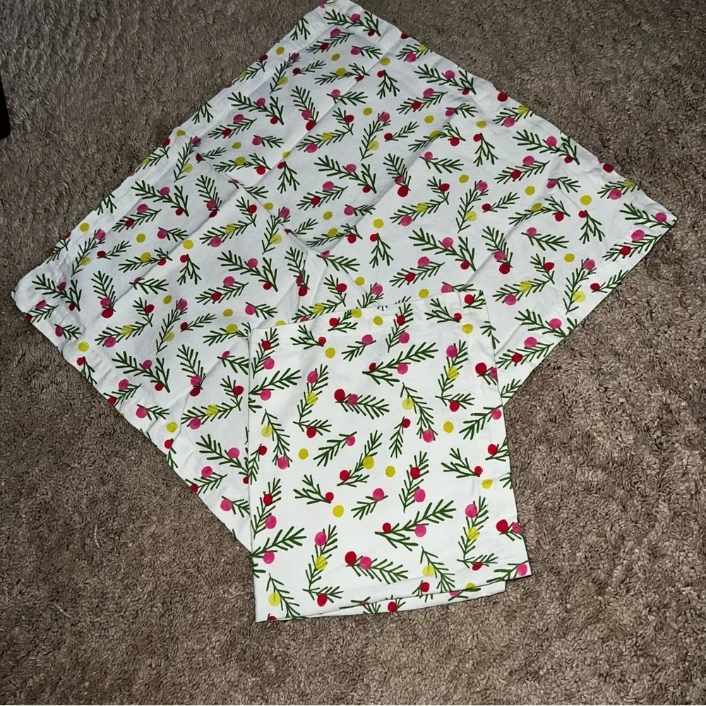 Sur La Table Nutcracker Sprig Napkins Set of Two